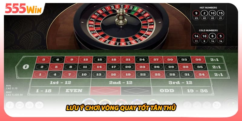 Roulette Online Đi Tìm Hướng Dẫn Chơi Dành Cho Tân Thủ 3 Lưu ý chơi vòng quay tốt tân thủ