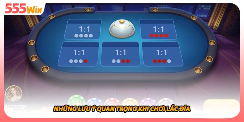Xóc Đĩa Online Game Truyền Thống Trực Tuyến Thu Hút Mọi Tuổi 3 Những lưu ý quan trọng khi chơi lắc đĩa